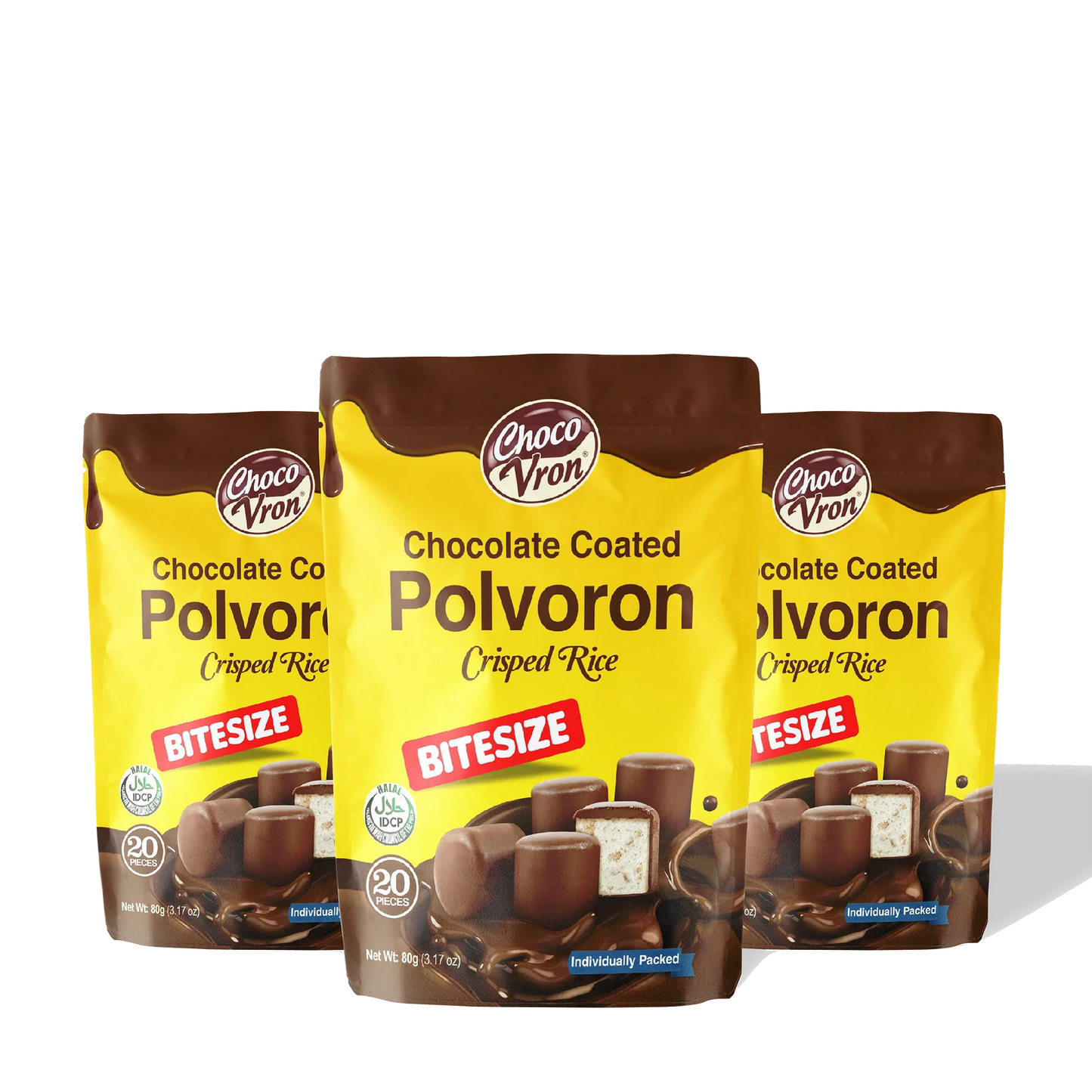 Chocovron Chocolate Coated Polvoron 20 pieces | Bitesize