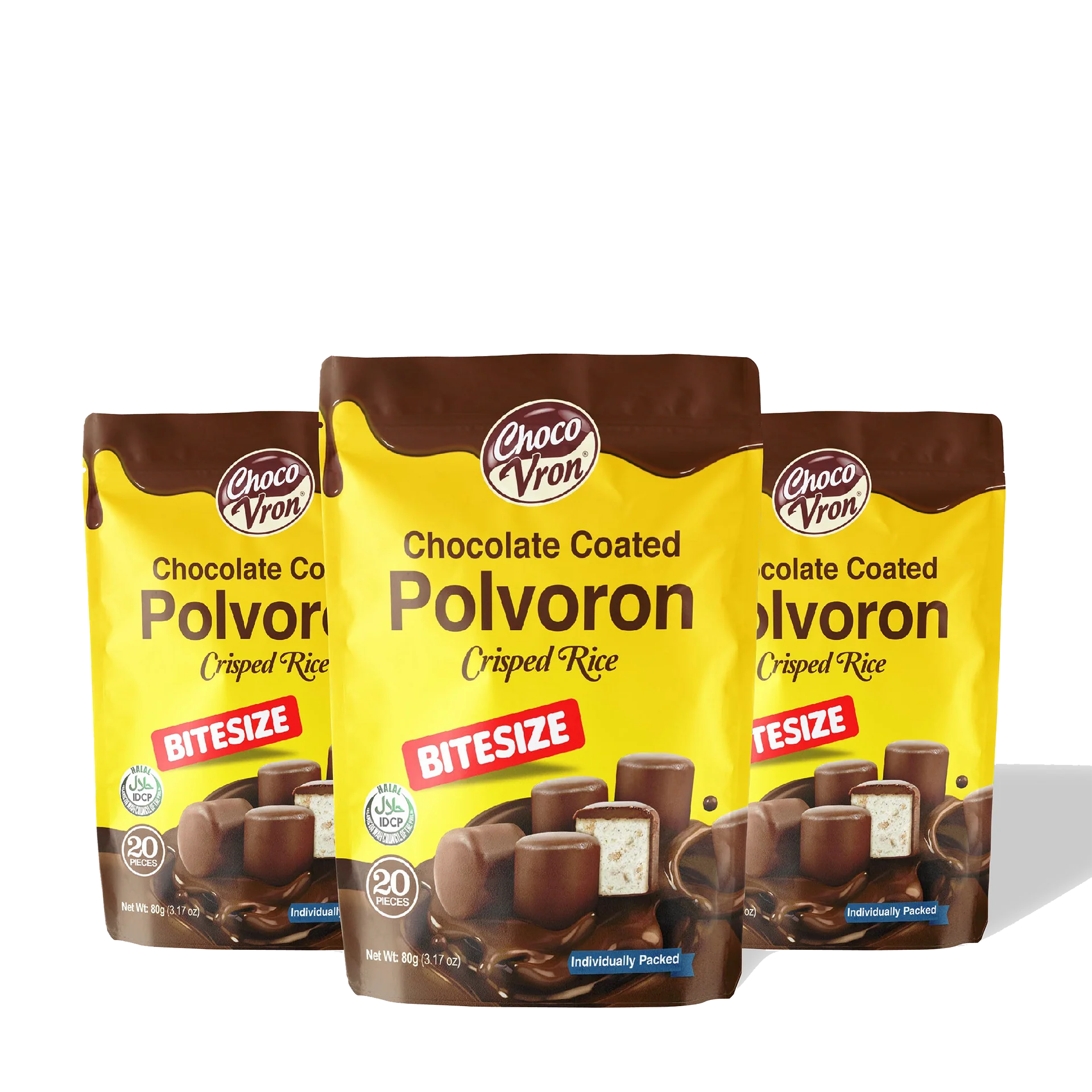 Chocovron Chocolate Coated Polvoron 20 pieces | Bitesize