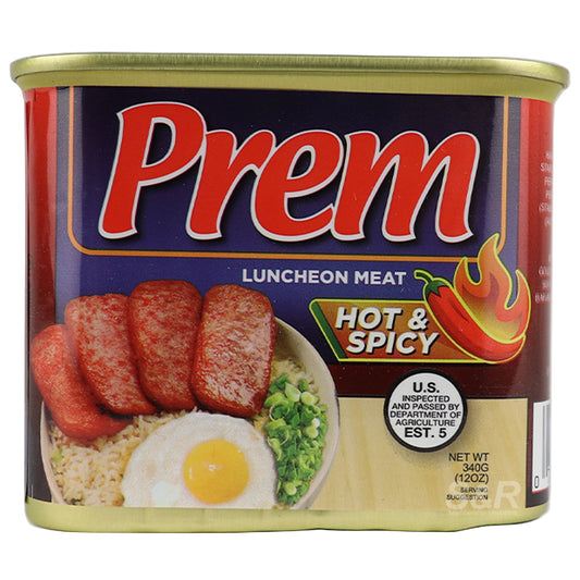 Prem Luncheon Meat | Hot & Spicy 340g