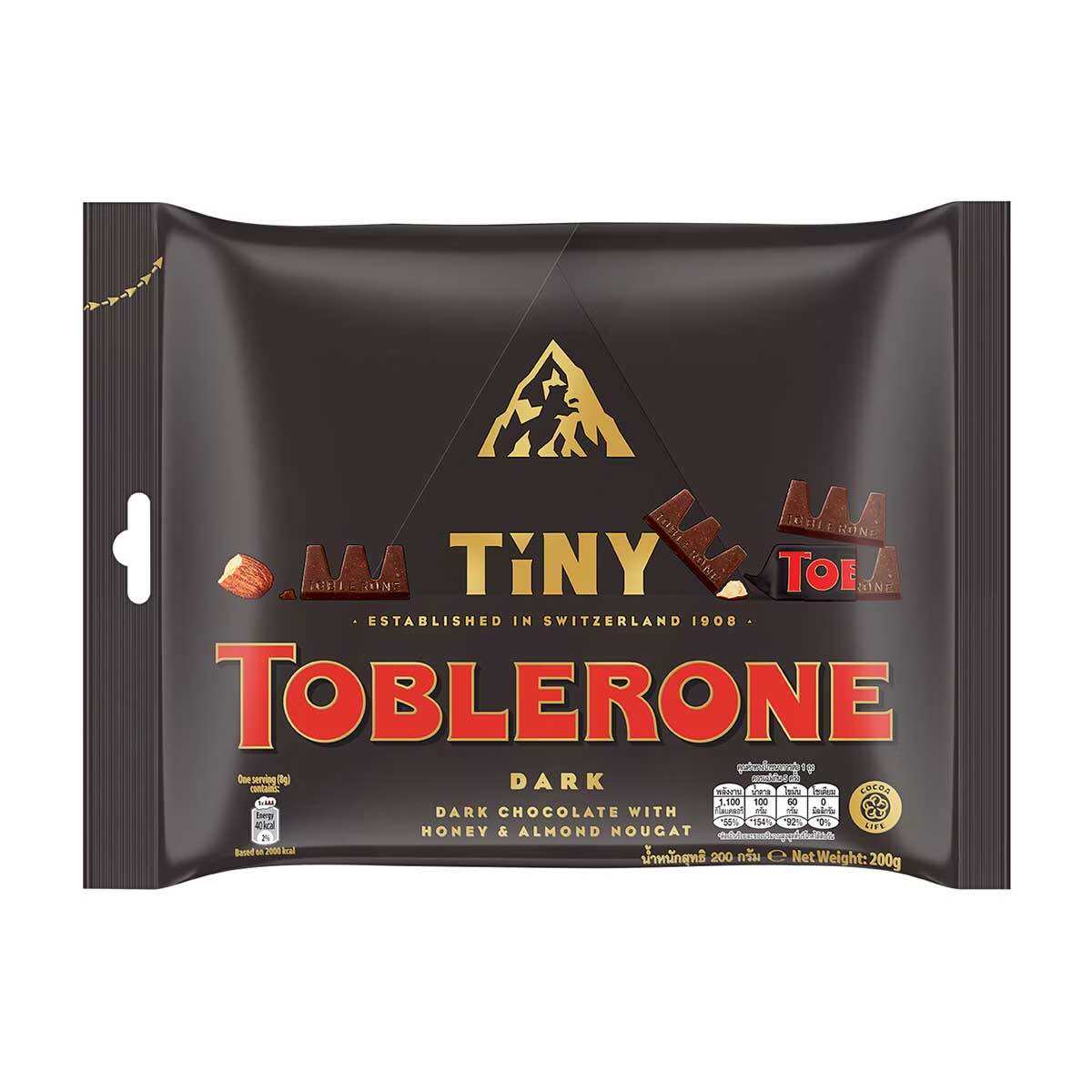 Toblerone (Tiny) Dark Chocolate 200g