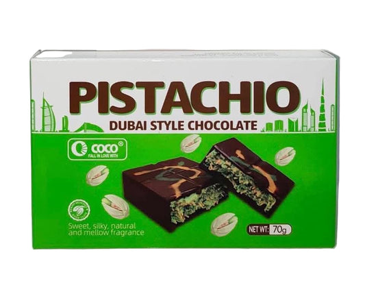 Coco: Dubai Style Chocolate | Pistachio Flavor