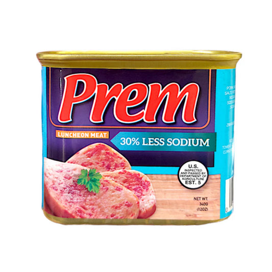 Prem: Less Salt Luncheon Meat 340g
